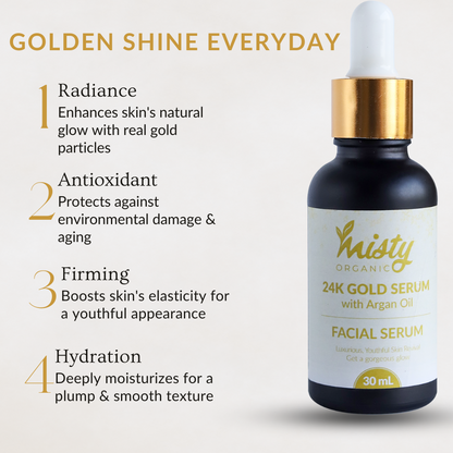 24K GOLD SERUM - 24k Gold + Collagen